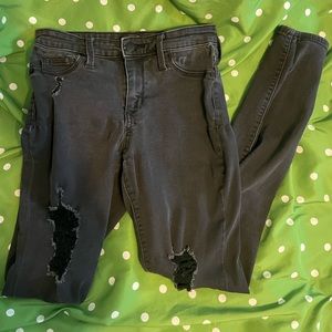 Black Ripped Skinny Jeans